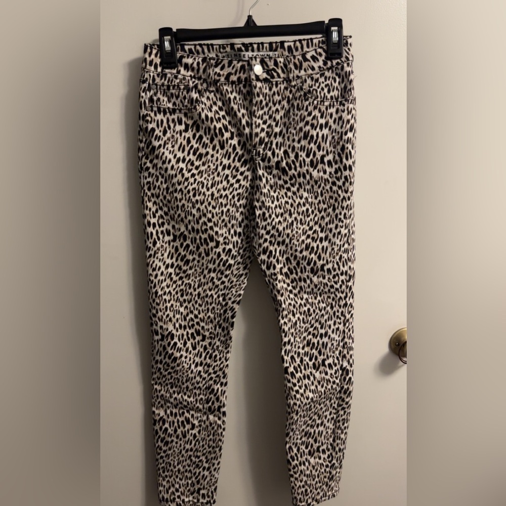 Tinseltown Animal Print Trousers